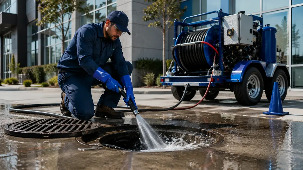 Commercial Hydro Jet Drain Cleaning in Palo Verde