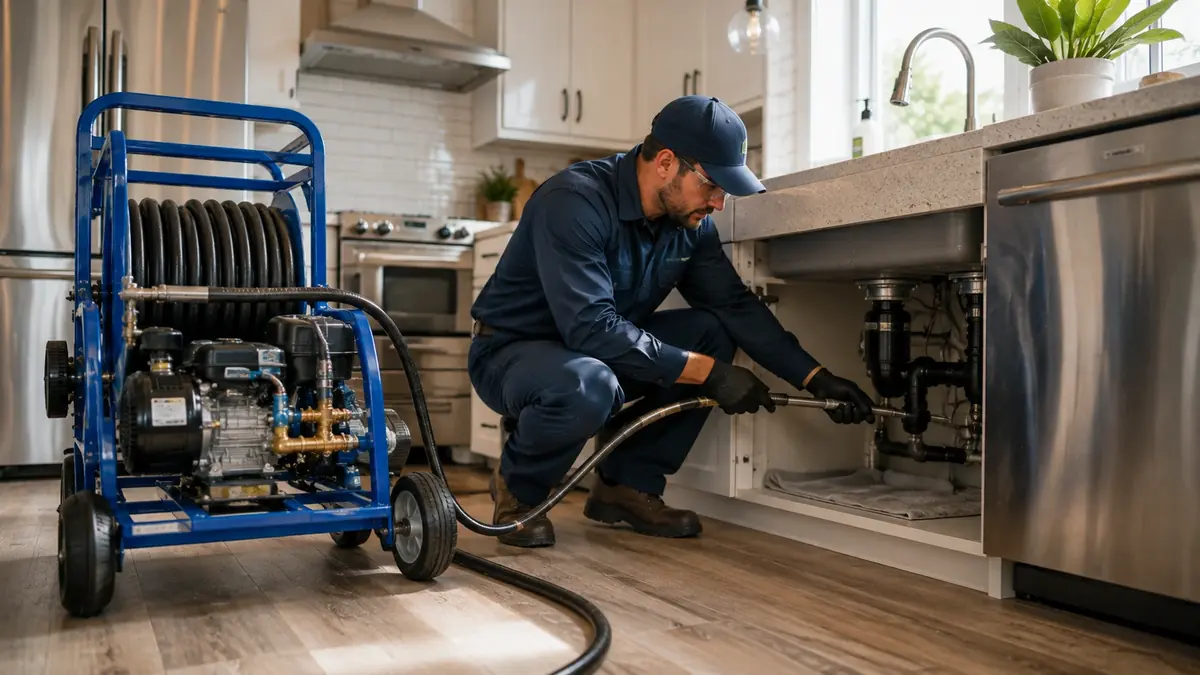 Kitchen Drain Hydro Jetting in Palo Verde