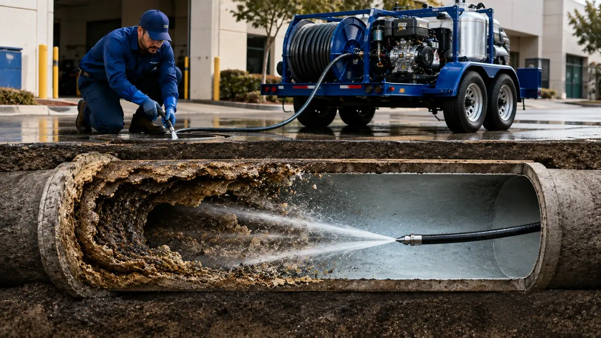 Sewer Pipe Descaling in Palo Verde